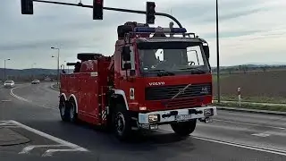 341[R]49 - SCRd Volvo FL10H/EuroKran MegaCity - JRG PSP Krosno - Alarmowo + Trąby