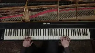 Rock N Roll Boogie woogie Piano - Filmed From Above!