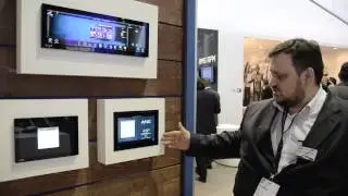 AMX Варианты крепления настенных панелей серии Modero X
