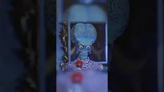 Mars Attacks! (1996) | A blonde walks into the President&rsquo;s bedroom&hellip; with a ray gun 💄👽⚠️