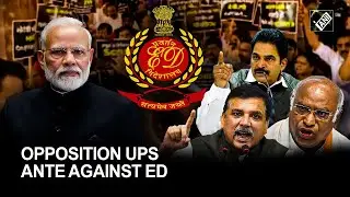 Opposition MPs intensify protest against central agencies, march from Parliament to ED office