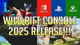 Lol Wild Rift - новый релиз на консолях в 2025 году!!!