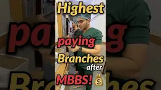 MBBS ke baad ye h Highest paying branches!?🤫💰 #neet #neet2026 #mbbs #motivation #trending