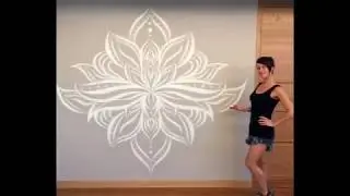White Lotus Mural by Urbanheart