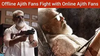 Part 2 Offline Ajith Fans Fight with Online Ajith Fans | Ajith Fans Fight in Twitter Timepas Space