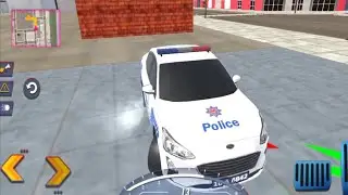 US Police Car Transport Trucks Driving - Car Transporter Trailer Driver Simulator - GamePlay #1