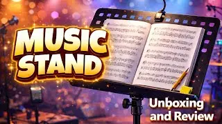 Unboxing and Review Music Stand 