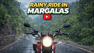 Most scenic ride in Margalas| My first experience on Gs 150 in mountains 