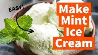 Лучшее домашнее мятное мороженое с шоколадной крошкой... за 90 секунд!