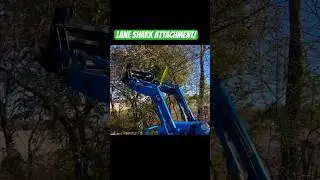 Lane Shark- A Game Changer Attachment #laneshark #tractor #tractorattachment