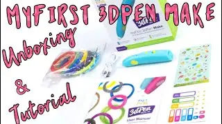 myFirst 3dPen Make Review | Unboxing | How to use myFirst 3dPen Make | Best 3D pen for kids