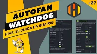 ⛏️💡 MINERE TRANQUILO - AUTOFAN E HASHRATE WATCHDOG - Deixe o Hive OS cuidar da sua RIG