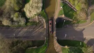 Nantwich. Cheshire. 4k drone footage by Paul Baker CAA registered commercial drone pilot.