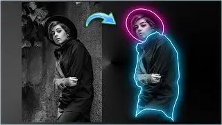 Glowing Lines Effect on Portrait | Nice and Easy Tutorial