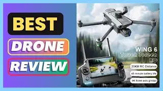 Best Hot Selling Wing 6 Professional Aerial GPS Drone 8K Long