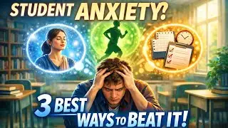 3 Best Ways to Reduce Anxiety in Students | Beat Stress & Study With Focus