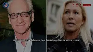 Marjorie Taylor Greene Claims Aliens Are Demons on Bill Maher!