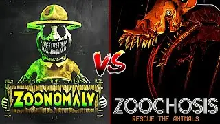 ZOONOMALY VS ZOOCHOSIS All Jumpscares FULL Bright Mode Behind The Camera Full Game | No Commentary