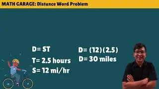 MATH GARAGE: Distance Word Problems