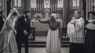 AU BAPTÊME DU NOUVEAU-NÉ, LA VIEILLE ESCLAVE MUETTE DE 78 ANS PARLA POUR PREMIÈRE FOIS ET DIT CECI..