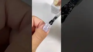 ❄️New Snowflake Gel is available! #varnail #nailtutorial #nailart #gelpolish
