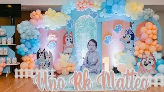 Uno Rk Matteo's 1st birthday celebration