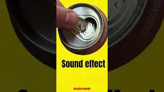 Soda can sound effect 🔊 #FreeSoundEffects #RoyaltyFreeAudio #NoCopyrightSounds #shorts