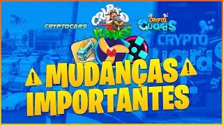 MUDAN&Ccedil;AS IMPORTANTES NO CRYPTO CARS, CRYPTO PLANES E CRYPTO GUARDS - CRYPTO CITY