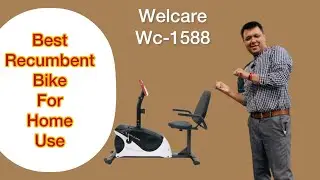 Best low cost Recumbent Bike Welcare WC-1544 | @gym24equipments #ufitindia #recumbentbike #welcare