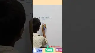 # maths trick # for fast calculation by my parents Bachchan @ noble classes  by Suman sir