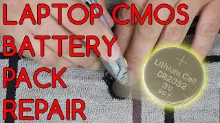 Replacing Old Laptop CMOS Batteries with Standard Lithium Wafers (CR2032 etc.)