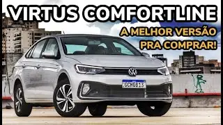 VOLKSWAGEN VIRTUS COMFORTLINE 2023 EM DETALHES - A MELHOR VERS&Atilde;O PARA COMPRAR