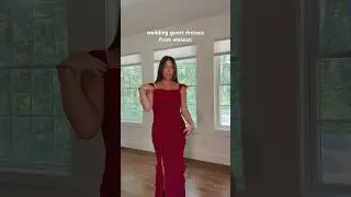 Fall wedding guest dress try on from Amazon 🫶🏼🍂 #amazonfashion #amazonfinds #fallhaul