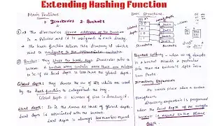 Extendible hashing function |Data Structure |Hashing Technique|Tamil| pridetech