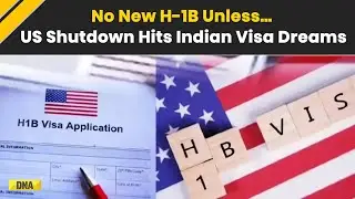 H1B Visa Latest News: H-1B Freeze Hits Indians Hard Amid Government Shutdown| World News