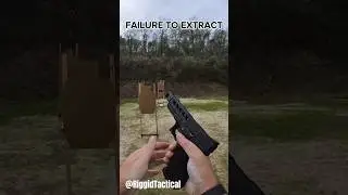 FAILURE to extract 😵😡 #glock #edc #idpa #gun #concealedcarry #veteran #pistol