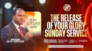 THE RELEASE OF YOUR GLORY || SUNDAY 2ND SERVICE || 25TH JAN 2026