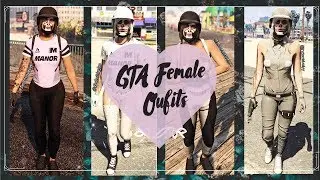 GTA ONLINE | CUTE FEMALE COMPONENT OUTFITS !
