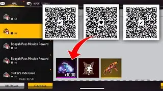 I tried the QR code and what did I get 😲 | Free Fire!