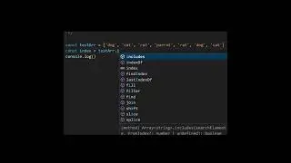 Метод массива indexOf в JavaScript.
