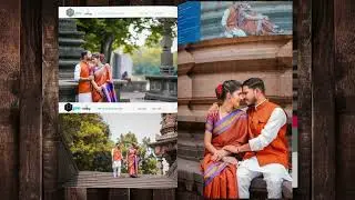 Pre-Wedding Album Design | AM photography | Rohan Riya 18X24 Akshay Marade Photography