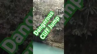 Extreme Cliff Diving/ River Adventure 🏞️🧗🌊 #shortsfeed  #cliffjumping
