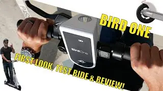 Обзор нового скутера Bird One: первый взгляд и первая поездка!!
