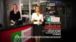 Car Rental at Toyota of Greenville - Greenville SC Greer SC