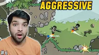 Aggressive Gameplay In Mini Militia 🤬 # 6
