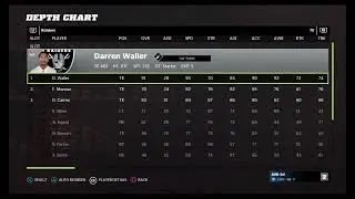 Raiders Depth Chart