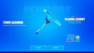 UNLOCK FREE PLASMA CARROT PICKAXE FAST! (Fortnite Reboot A Friend Event)