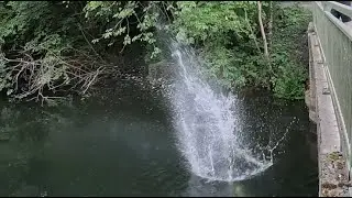 Throwing huge Rocks in water | Part 21