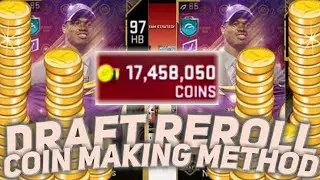 INSANE GLITCHY COIN MAKING METHOD/TRAINING METHOD MADDEN 20 HUGE PROFIT