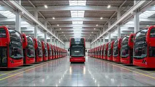 As&iacute; se fabrican los autobuses de dos pisos Alexander Dennis BD11 | Dentro de la f&aacute;brica de autobuses